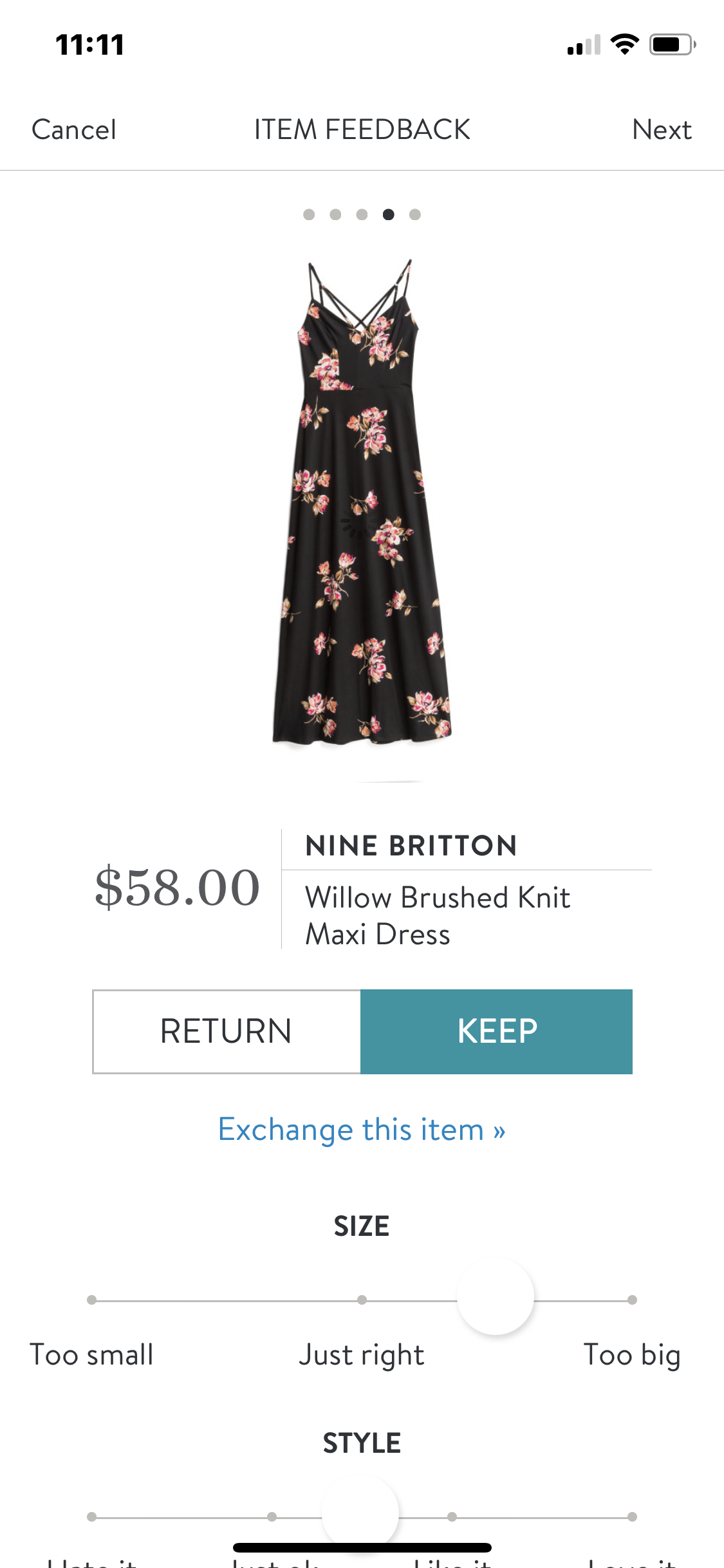 knee length dresses for ladies Britta Maxi Dress main image 0